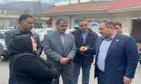 بازدید رئیس دانشگاه علوم پزشکی البرز از بیمارستان امام علی (ع) 