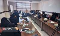 سلسله نشست های تبیین معروف با موضوع عفاف وحجاب برای کارمندان ادارات
