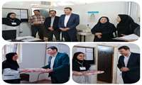 پایش مرکز بهداشت شهرستان ساوجبلاغ  و تقدیر معاون بهداشت از مرکز بهداشت سید جمال الدین نظرآباد  