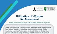 وبینار بین المللی utilization of eposter for assessment  برگزار می شود