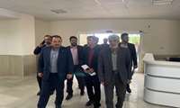 بازدید رئیس دانشگاه علوم پزشکی البرز از درمانگاه فرهنگیان 
