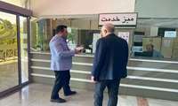 بازدید نماینده سازمان مدیریت و برنامه ریزی استان  از دانشگاه علوم پزشکی البرز