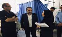 بازدید سرزده رییس دانشگاه از بیمارستان شهید مدنی 