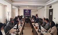نشست رییس دانشگاه علوم پزشکی البرز  با مدیران حوزه بهداشت