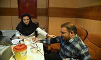 استقرار واحد سیار اهدای خون در ستاد دانشگاه علوم پزشکی البرز 