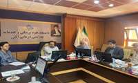  نشست  پایش عملکرد بیمارستان های استان با حضور رییس دانشگاه برگزار شد
