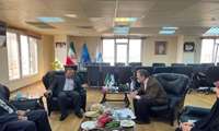 دیدار رییس دانشگاه علوم‌پزشکی البرز با مدیر کل صدا و سیما استان 