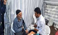  موکب سلامت دانشگاه علوم پزشکی البرز در مسیر راهپیمایی جاماندگان اربعین حسینی به روایت تصویر 