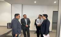 بازدید رییس دانشگاه از ساختمان جدید دانشکده پزشکی 