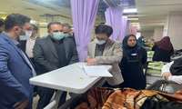 بازدید رئیس دانشگاه به همراه معاون آموزشی از بیمارستان امام علی (ع) 