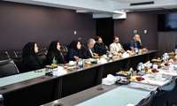 با هدف توسعه ارتباط صنعت و دانشگاه نشست معاونت تحقیقات و فناوری  دانشگاه با شرکت  سیناژن برگزار شد