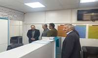 بازدید رئیس دانشگاه از کانون بازنشستگان و مستمری بگیران تامین اجتماعی البرز