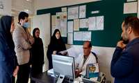 بازدید میدانی از مراکز بهداشتی و درمانی ساوجبلاغ با هدف ارزیابی پرونده الکترونیک سلامت و نظام ارجاع