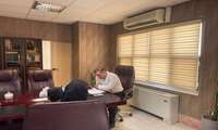 دیدار چهره به چهره رئیس دانشگاه علوم پزشکی البرز در روز چهارشنبه ،دهم مرداد برگزار شد