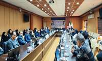 دیدار رییس دانشگاه با مدیران گروه های آموزشی علوم پایه و بالین به مناسبت پایان سال 