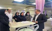 بازدید سرزده رییس دانشگاه از بیمارستان امام علی (ع) 