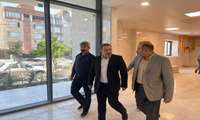 بازدید رییس دانشگاه از پروژه در حال ساخت مرکز دولتی درمان سرطان در البرز