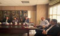 نشست رئیس دانشگاه با اعضای هیئت مدیره کلینیک ویژه مستقل دانشگاه  