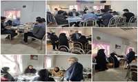 دیدار و نشست صمیمی رئیس حوزه ریاست دانشگاه با دانشجویان دانشکده بهداشت