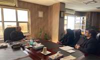جلسه پیگیری طرح های مشترک دانشگاه با سازمان انرژی اتمی بر گزار شد