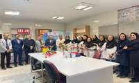 دیدار رئیس دانشگاه با کارکنان آزمایشگاه بیمارستان کوثر در روز علوم آزمایشگاهی 