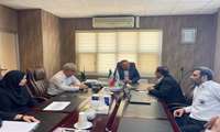 نشست رئیس دانشگاه علوم پزشکی البرز با معاون آموزش و اعتباربخشی سازمان اورژانس کشور