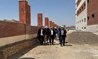 بازدید نمایندگان وزارت بهداشت از پیشرفت ۸۵ درصدی بیمارستان  کمالشهر 
