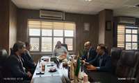 با هدف توسعه تسهیلات رفاهی ، نشست رئیس دانشگاه با مدیر عامل بانک رفاه برگزار شد 