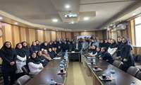  مراسم تکریم و معارفه سرپرست مرکز آموزشی و درمانی کمالی با حضور رئیس دانشگاه  برگزار شد