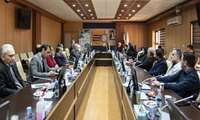 دومین نشست‌ چالش‌های ارتباط دانشگاه، صنعت و جامعه در دانشگاه علوم‌پزشکی البرز برگزار شد