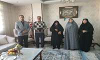 دیدار با خانواده جانبازان  دفاع مقدس در روز جانباز 