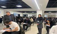 بازدید رئیس دانشگاه از آزمون های جامع پیش کارورزی ، علوم پایه پزشکی و دندانپزشکی و پایان دوره داروسازی
