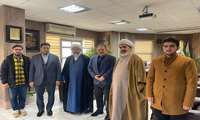 دیدار و گفتگو رئیس دانشگاه با امام جمعه ماهدشت 