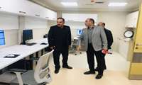 بازدید رئیس دانشگاه از مرکز جامع تشخیص و درمان سرطان در البرز