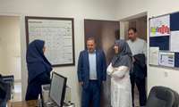 دیدار رئیس دانشگاه با کارکنان واحد اداری بیمارستان شهید رجایی کرج 