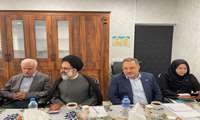نشست هیات رئیسه دانشگاه علوم پزشکی البرز در بیمارستان شهید سلیمانی فردیس برگزار شد 