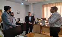 بازدید و بررسی آمادگی رئیس دانشگاه از شبکه بهداشت و درمان ساوجبلاغ 