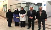 بازدید نوروزی  رئیس دانشگاه  از مرکز جامع سلامت شهدای حصارک بالا