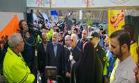 بازدید وزیر کشور از کمپ سلامت نوروزی پارک امید کرج