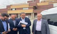بازدید معاون سازمان بازرسی کشور از پروژه بیمارستان سیدالشهدا کرج 
