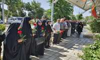 تجدید پیمان تیم سلامت  با شهدا  در سالروز شهدای خدمت 