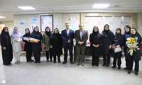 تکریم پرستاران مرکز آموزشی و درمانی کمالی در روز پرستار 