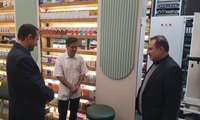 بازدید رئیس دانشگاه از یک داروخانه شبانه‌روزی در نظرآباد