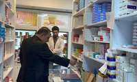 تداوم پایش زنجیره تأمین دارو در کرج/ نظارت میدانی رئیس دانشگاه بر فعالیت داروخانه شبانه‌روزی میدان استاندارد