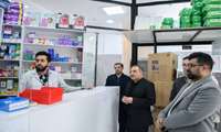 بررسی روند ارائه خدمات دارویی توسط رئیس دانشگاه از داروخانه شبانه‌روزی نظرآباد