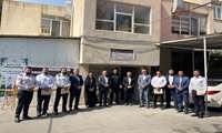  ارج نهادن رئیس دانشگاه علوم پزشکی البرز به ایستادگی و فداکاری همکاران حفاظت فیزیکی در مرکز آموزشی درمانی شهید مدنی