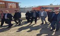 بازدید استاندار به همراه جمعی از مدیران دانشگاه از پروژه بیمارستان کمالشهر 