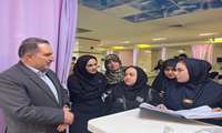 بازدید رئیس دانشگاه از وضعیت آماده باش بیمارستان ها در استان البرز