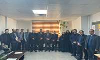 نشست و دیدار رئیس دانشگاه علوم پزشکی البرز با کارکنان هسته گزینش دانشگاه