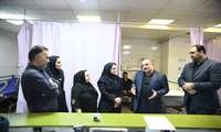 بازدید میدانی و نظارتی رئیس دانشگاه علوم پزشکی البرز از مجتمع آموزشی درمانی امام علی (ع)؛ ارزیابی آمادگی‌های درمانی در دومین روز مراسم بدرقه رهبر شهید